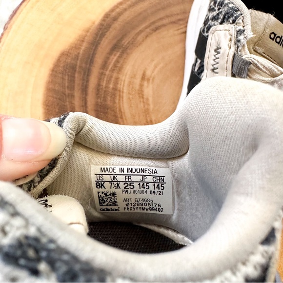 Adidas Girls Leopard Running Shoes - Picture 5 of 7